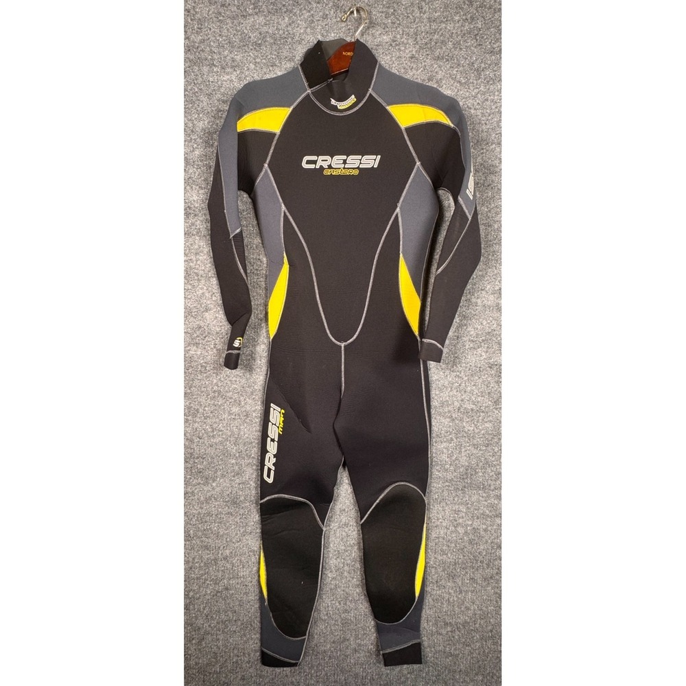 Cressi 5mm Castoro Men all-in-one Ultraspan Full Body WET SUIT SIZE Medium / 3